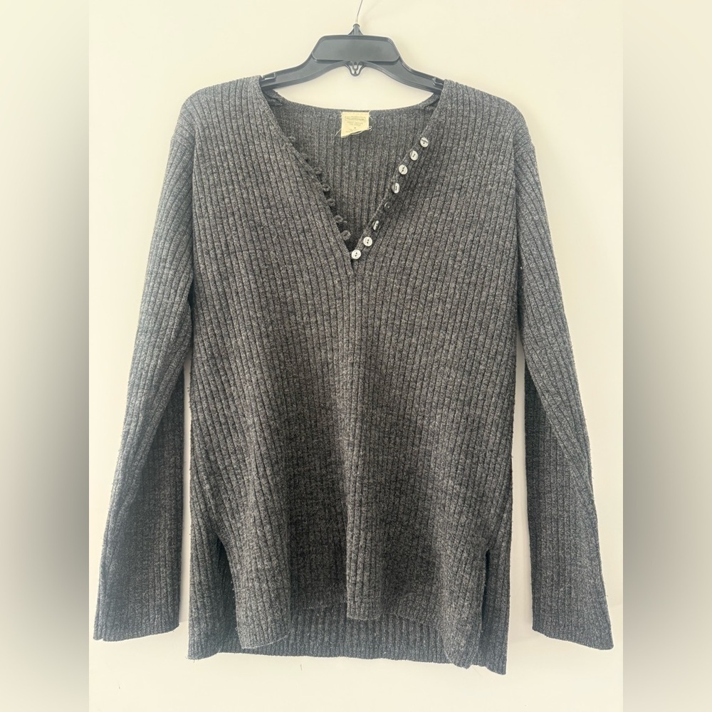 Old Navy Clothing Co. Vintage Ribbed Y2K Wool Blend Sweater Size M